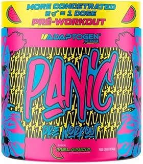 Suplemento Pré-Treino Adaptogen Panic, Sabor Melancia, 300g