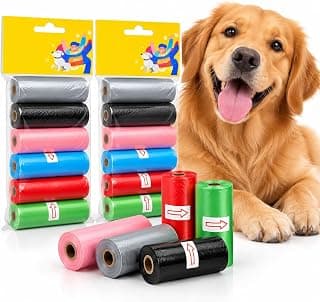 Kit 12 Rolos Saquinho Cata Caca para Cães e Pets, 180 Sacos
