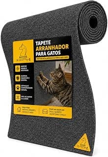 Tapete Arranhador Para Gatos E Protetor De Sofá Adesivo Gatos 200x40cm Carpete Pet X-Matte (GRAFITE)