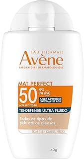 Avène Protetor Solar Facial Com Cor Mat Perfect Tri-Defense FPS50 40g